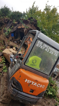 Inchiriez miniexcavator de 1,7 tone si basculanta de 3,5 tone